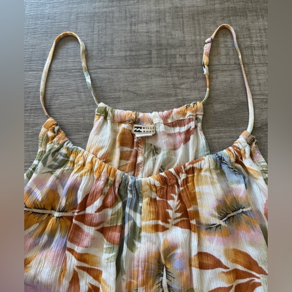 Billabong Del Sur 2 Beach Cover Up Romper Size S - Picture 3 of 8